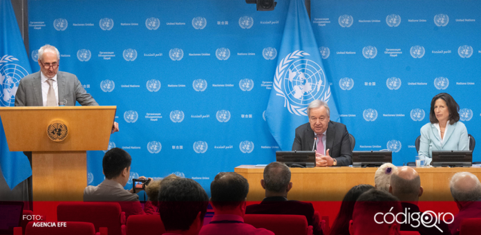 António Guterres, secretario general de la ONU,  presentó los Principios Globales de Integridad Informativa del organismo, una hoja de ruta para combatir las 