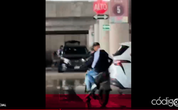 El estacionamiento de HEB Bernardo Quintana fue escenario del robo de 2 relojes de lujo Rolex. Foto: Especial