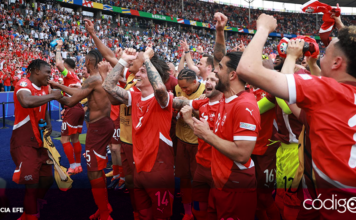 Suiza venció 2-0 a Italia en los octavos de final de la Eurocopa 2024. Foto: Agencia EFE