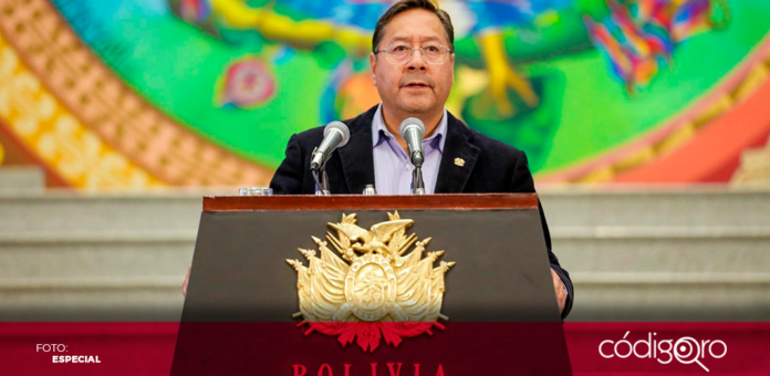 El presidente de Bolivia, Luis Arce, denunció este miércoles 