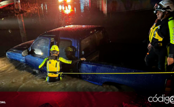La Coordinación de Protección Civil de El Marqués respondió a las inundaciones y otros incidentes causados por las intensas lluvias de ayer