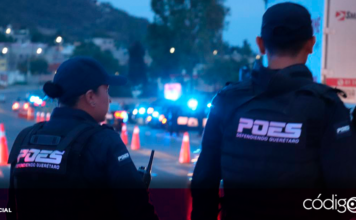 Elementos de POES mantienen operatividad en la zona limítrofe de Querétaro con Guanajuato, en donde detuvieron a 20 personas y recuperaron 2 unidades robadas