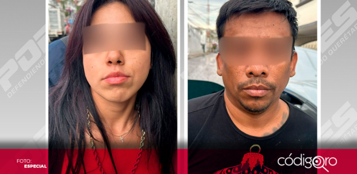 La POES detuvo a un hombre y una mujer en San Pedrito Peñuelas, acusados de realizar una transferencia falsa para adquirir un vehículo