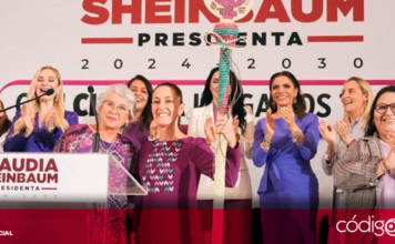 Sheinbaum aseguró que el presente y el futuro de la nación lo construirán juntas las mujeres, como aliadas y como compañeras