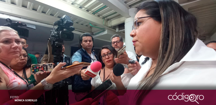 Grisel Muñiz, consejera general del IEEQ, confirmó que una candidata a regidora por el ayuntamiento de Querétaro solicitó protección; la POES y la Guardia Nacional atendieron la solicitud