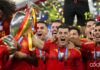 España venció 2-1 a Inglaterra en la gran final de la Eurocopa 2024. Foto: Agencia EFE