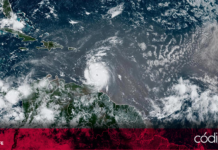 El huracán Beryl impacta con fuerza las islas del Mar Caribe. Foto: Agencia EFE