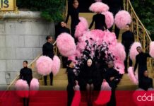 La cantante Lady Gaga salió a escena al estilo del cabaret parisino durante la ceremonia inaugural de los Juegos Olímpicos de París 2024; en su presentación se atrevió a interpretar en francés "Mon truc en plumes", de Zizi Jeanmaire