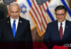 El primer ministro israelí Benjamin Netanyahu agradeció el apoyo de EUA a Israel y consideró al presidente Joe Biden como un "sionista irlando-estadounidense"