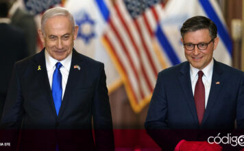 El primer ministro israelí Benjamin Netanyahu agradeció el apoyo de EUA a Israel y consideró al presidente Joe Biden como un "sionista irlando-estadounidense"