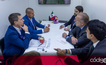 La Sedesu se reunió con el CEO de FAAC, Robert Machtlinger, con el objetivo de estrechar relaciones en el sector aeronáutico y presentarle las capacidades industriales de Querétaro 