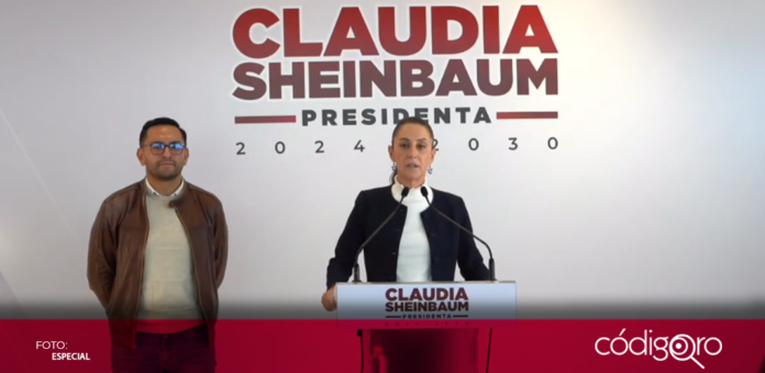 La próxima presidenta Claudia Sheinbaum negó que la delincuencia pueda entrar en la elección de jueces en México; por ello, celebró que se 