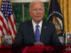 Joe Biden subrayó que la "ambición personal" no podía anteponerse a "salvar" la democracia estadounidense, luego de declinar como candidato