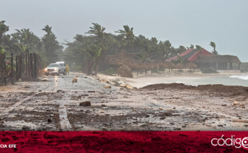 El huracán Beryl tocó tierra la madrugada de este viernes en Tulum, provocando daños materiales, pero sin lesionados ni fallecidos