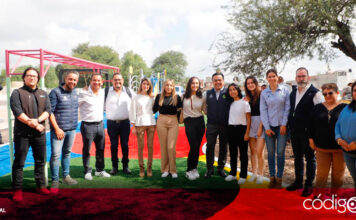El alcalde de Querétaro, Luis Nava, entregó el nuevo parque "Don Manuel" de la colonia La Huerta, en la delegación Félix Osores Sotomayor; esto, como resultado de la participación vecinal y el apoyo de estudiantes de la UAQ