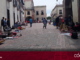 Otro grupo de artesanos inconformes acudieron al Centro Histórico de Querétaro a vender sus productos, hasta que el municipio cumpla con sus peticiones sobre el nuevo Mercado Artesanal, dijeron