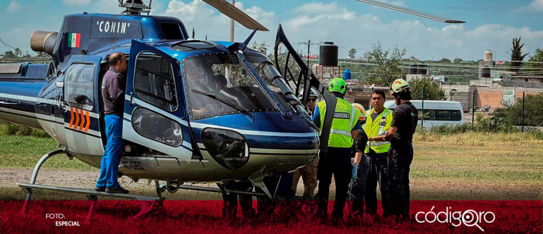 Elementos de Protección Civil de El Marqués brindaron servicios de emergencia en el accidente ferroviario de esta mañana en Amazcala; el saldo fue de cuatro personas fallecidas y tres lesionadas de gravedad, que fueron trasladadas vía aérea y por tierra