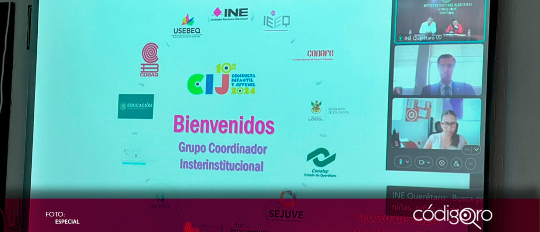 El IEEQ instaló el Grupo Coordinador Interinstitucional para la Consulta Infantil y Juvenil 2024, que se desarrollará en noviembre próximo y podrán participar niñas, niños y adolescentes de entre 3 y 17 años 