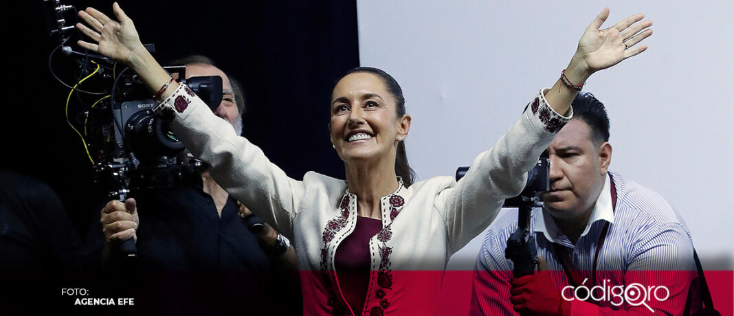 La presidenta electa de México, Claudia Sheinbaum, tomará posesión el 1 de octubre. Foto: Agencia EFE