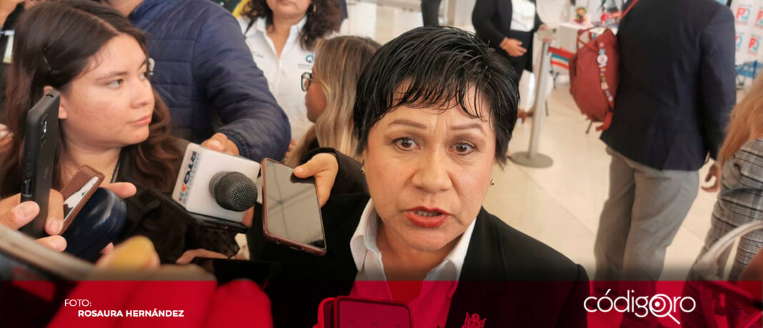 La secretaria de Salud, Martina Pérez Rendón, informó que no hay casos de viruela símica. Foto: Rosaura Hernández