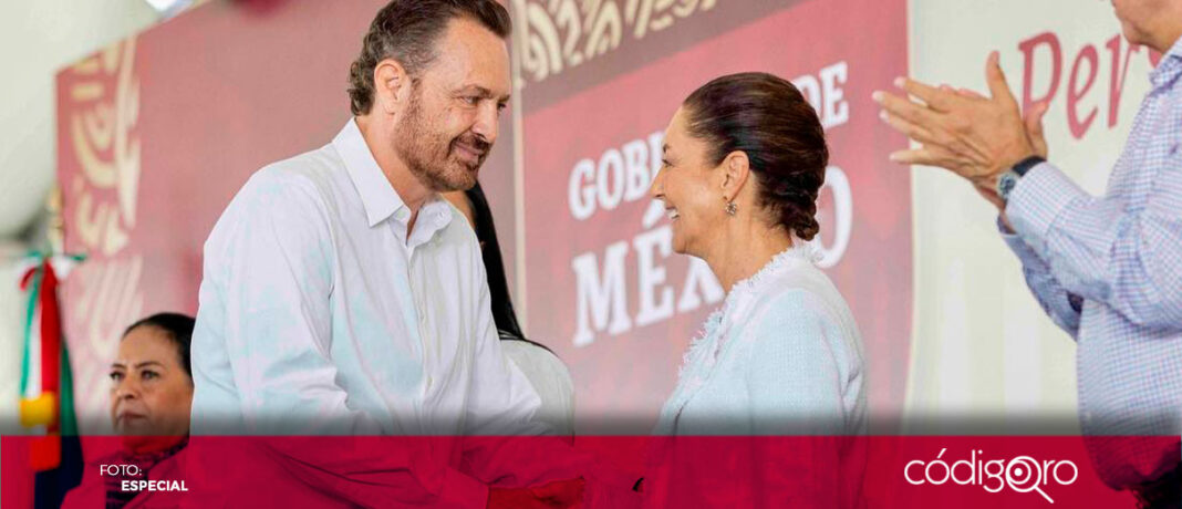 Mauricio Kuri González felicitó a la presidenta electa Claudia Sheinbaum por recibir del TEPJF la constancia de mayoría