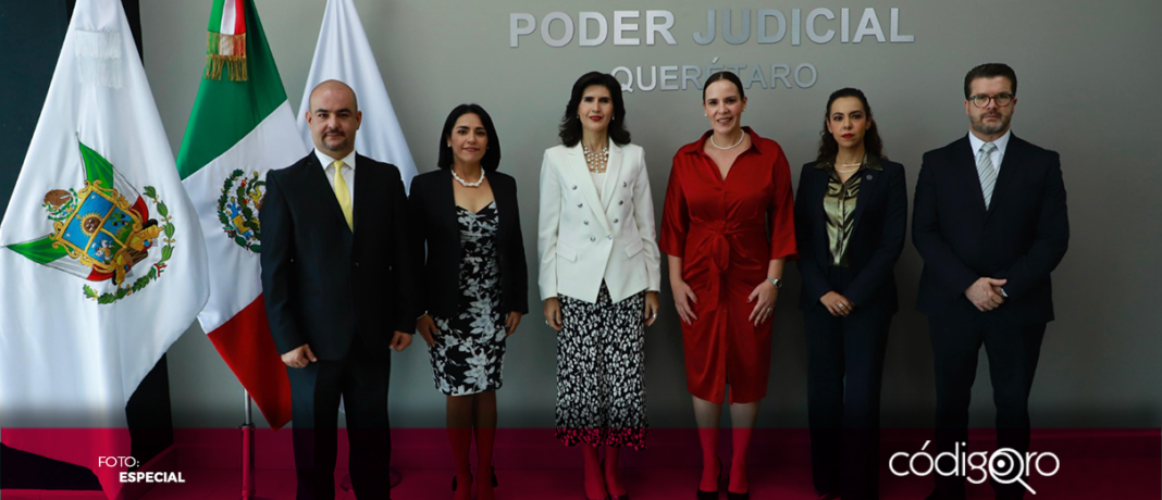 Mariela Ponce Villa recibió a los cinco perfiles para ocupar los cargos de magistrados del Tribunal Superior de Justicia del Estado de Querétaro