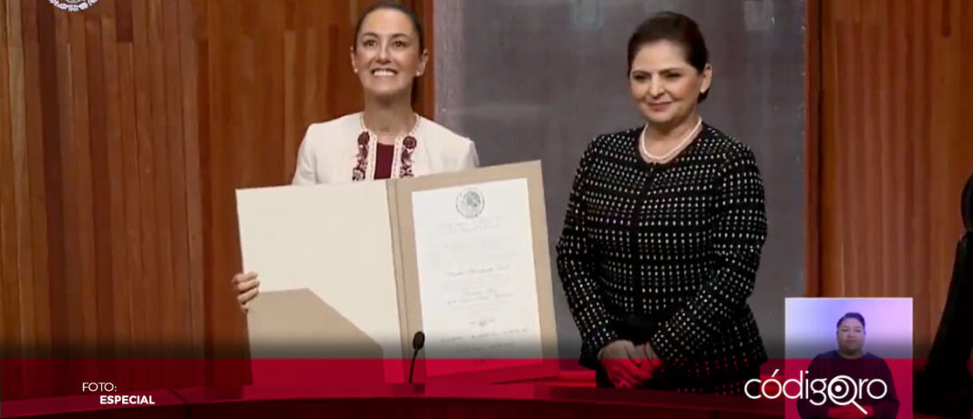 El TEPJF entregó este jueves la constancia de mayoría a la presidenta electa de los Estados Unidos Mexicanos, Claudia Sheinbaum