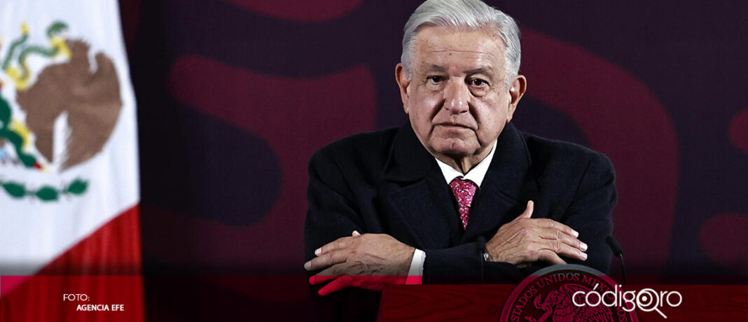 El presidente López Obrador se despidió con su última 