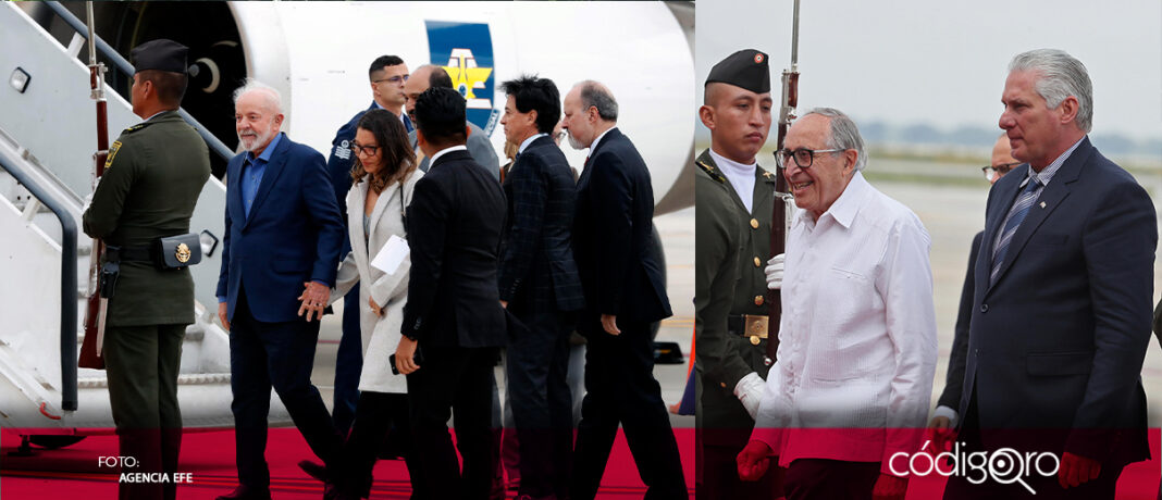 El domingo, los presidentes de Brasil y de Cuba, Luiz Inácio “Lula” da Silva y Miguel Díaz-Canel, llegaron a la capital mexicana para asistir a la investidura de la presidenta electa Claudia Sheinbaum, el martes 1 de octubre