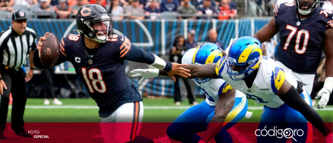 El quarterback Caleb Williams y sus Chicago Bears doblegaron 24-18 a Los Angeles Rams, para dejar atrás las últimas dos derrotas sufridas a domicilio en la NFL; además, siguen invictos en casa