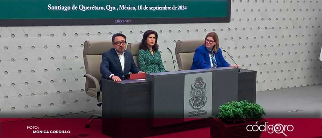 La presidenta de la Corte IDH, Nancy Hernández López, advirtió sobre los actuales retos de la justicia. Foto: Especial