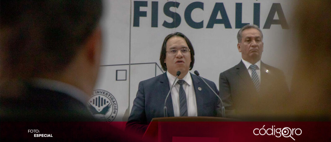 El titular de la Fiscalía General General del Estado de Querétaro explicó el caso de una menor vinculada a proceso penal por homicidio. Foto: Especial