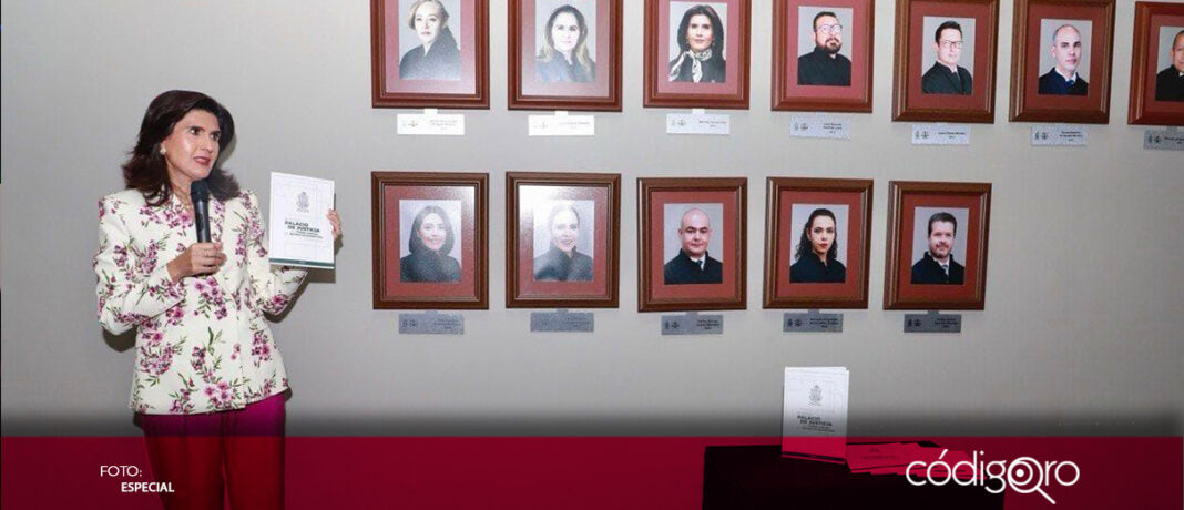 El TSJ de Querétaro realizó la Develación Fotográfica de los Magistrados; con ello, sus retratos y nombres se integran a la Galería Histórica de Magistrados. También la magistrada presidente Mariela Ponce presentó la Memoria 