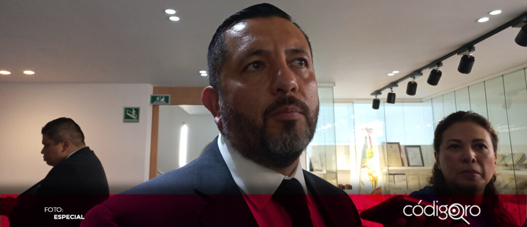 El secretario de Gobierno del estado de Querétaro, Carlos Alcaraz, destacó la coordinación para combatir las tomas clandestinas. Foto: Especial