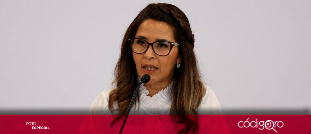 La titular de Secult, Verónica González Acevedo, compareció ante el Congreso Local. Foto: Especial