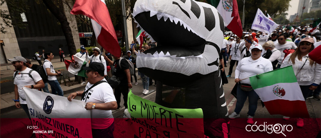 A las afueras del Senado, trabajadores judiciales continúan con las protestas contra la reforma judicial; están confiados en que los legisladores de la oposición voten en contra por unanimidad y consigan frenarla 