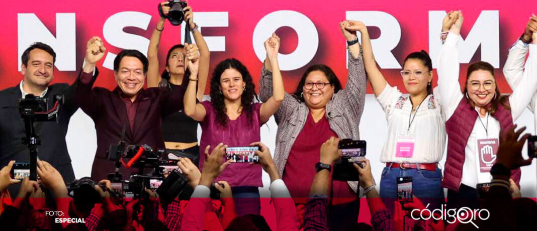 El presidente elogió la elección de Luisa María Alcalde como presidenta de Morena y la de su hijo, Andrés López Beltrán, como secretario de Organización