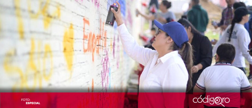 El mural, ubicado en SJR, rinde homenaje a los juegos tradicionales que han sido parte fundamental de la vida de las generaciones pasadas