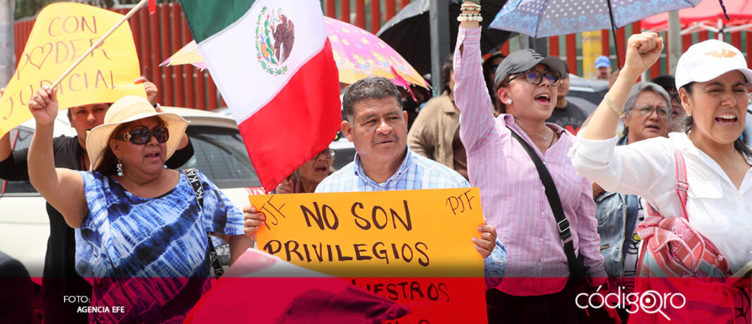 Trabajadores judiciales redoblan protestas ante aprobación de la reforma judicial en la Cámara de Diputados y la próxima semana será discutida en el Senado; por ello, se se prevén más movimientos, incluso en el plano internacional