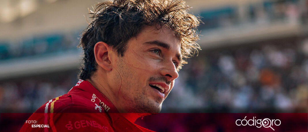 El piloto monegasco de Ferrari, Charles Leclerc, ganó el Gran Premio de Estados Unidos. Foto: Especial