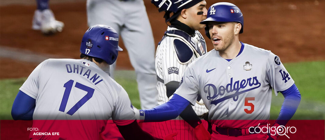 Los Dodgers están a una victoria de barrer a los Yankees en la Serie Mundial. Foto: Agencia EFE