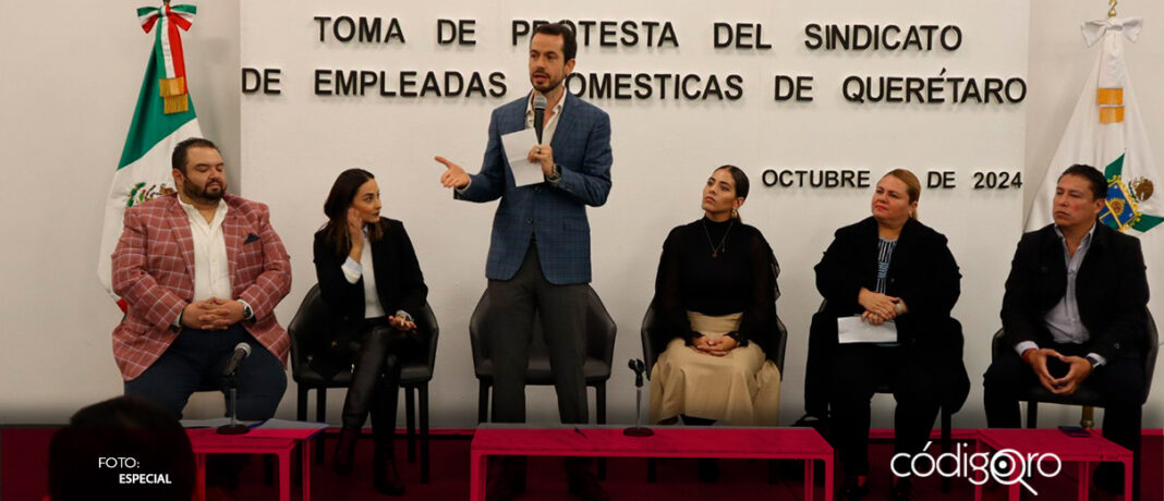 Con el objetivo de reconocer el trabajo doméstico y a las mujeres que lo ejercen, se creó el comité del Sindicato de Empleadas Domésticas de Querétaro; a través de esto, ellas podrán ser incluidas en el IMSS y acceder a diversos programas sociales 