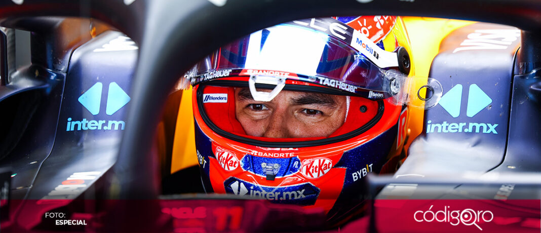 El piloto mexicano de Red Bull, Sergio 