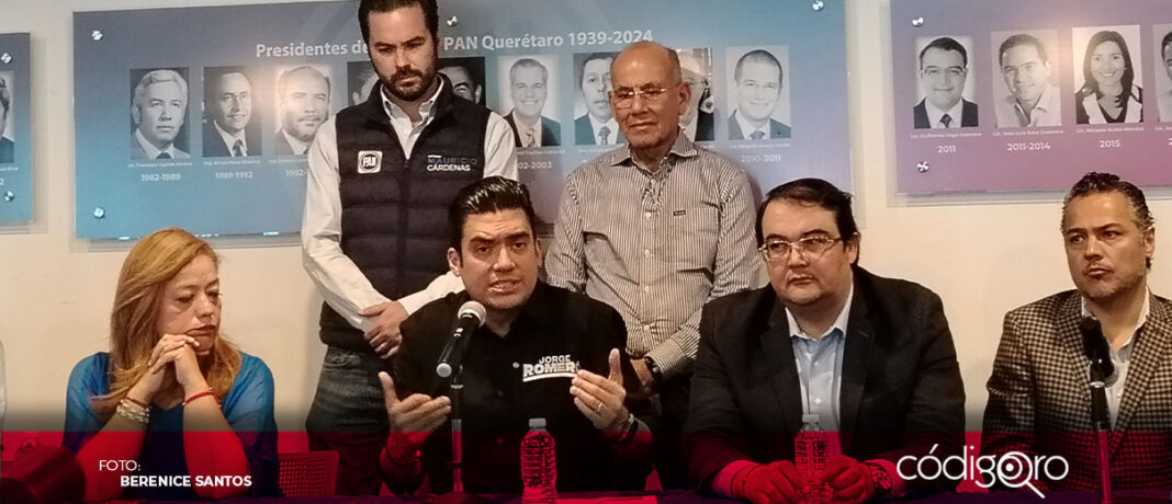 Jorge Romero Herrera, aspirante a la dirigencia nacional del PAN, destacó en Querétaro la importancia de la unidad dentro del partido