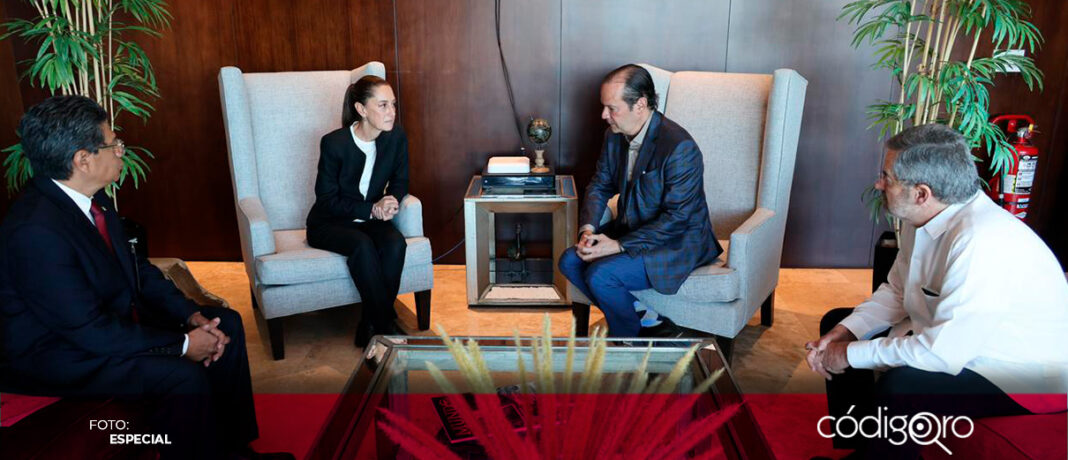 La presidenta de México, Claudia Sheinbaum, emprendió su primer viaje al extranjero. Foto: Especial