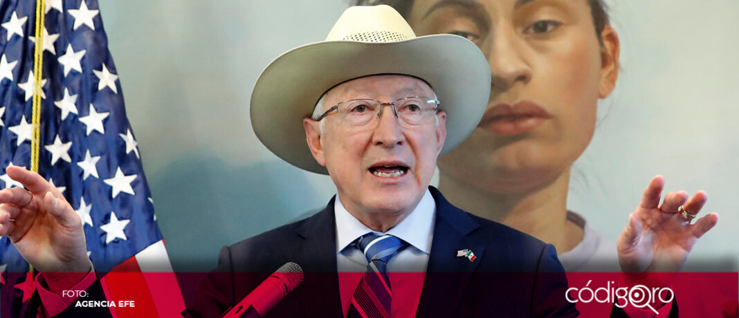 El embajador de Estados Unidos en México, Ken Salazar, señaló el clima de violencia e inseguridad en México. Foto: Agencia EFE