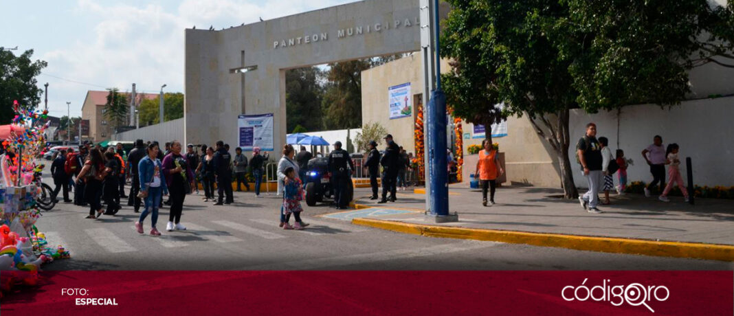 Protección Civil Municipal reportó saldo blanco en los 8 panteones municipales. Foto: Especial