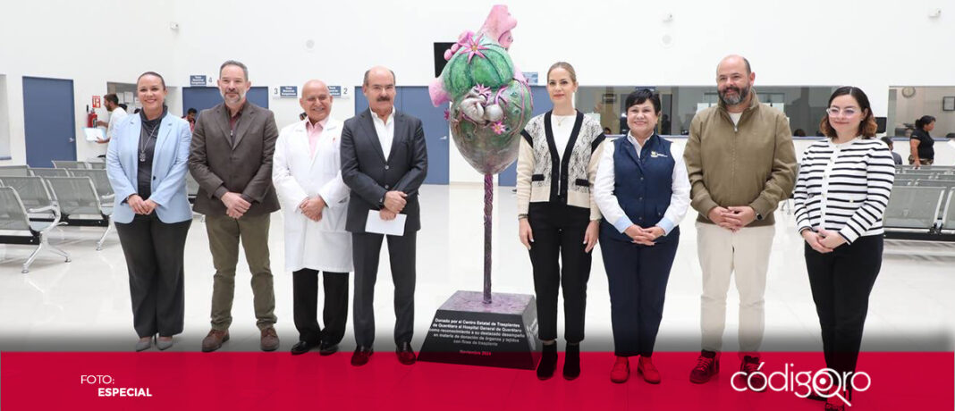 El DIF Estatal de Queretaro reconoció el trabajo del Hospital General. Foto: Especial