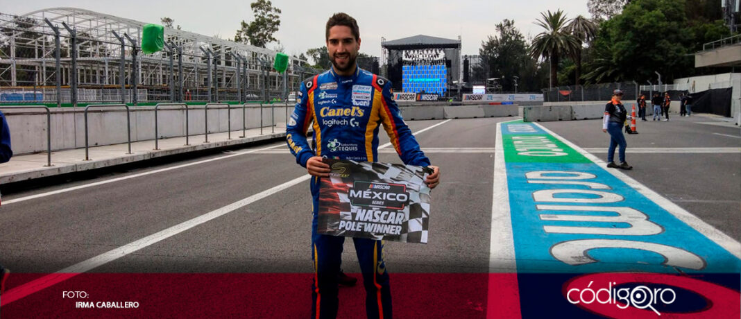 Rubén García va por su quinto título de Nascar, ya que este viernes obtuvo la pole position; la carrera se realizará mañana a las 16:00 horas, sobre el trazado del autódromo Hermanos Rodríguez y está pactada a 130 vueltas