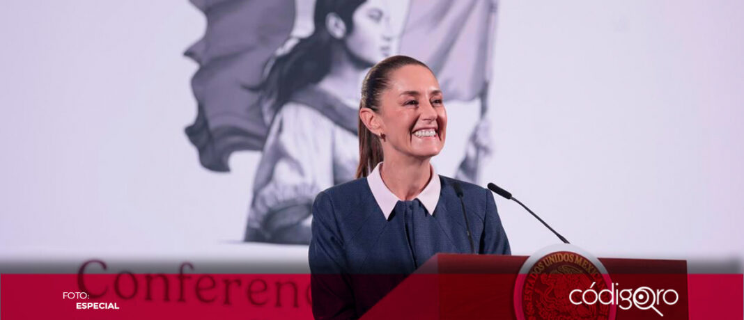 La presidenta de México, Claudia Sheinbaum, presentó avances en materia de salud. Foto: Especial